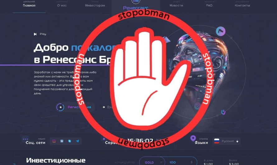 Обзор бота Robotop (Ренесанс) : лохотрон на крипторынке